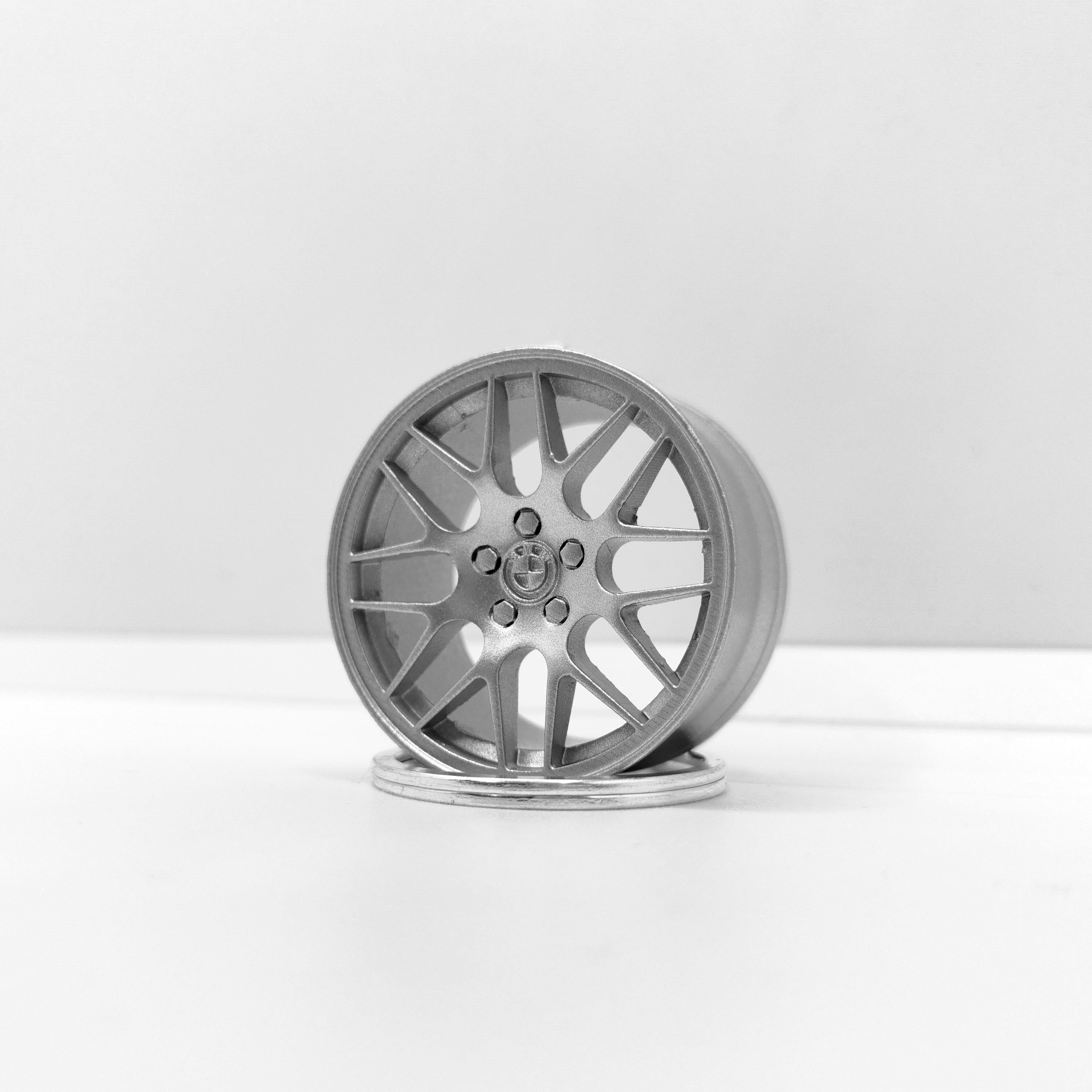 BMW M3 E46 Wheel Keychain – Classic Rim Design