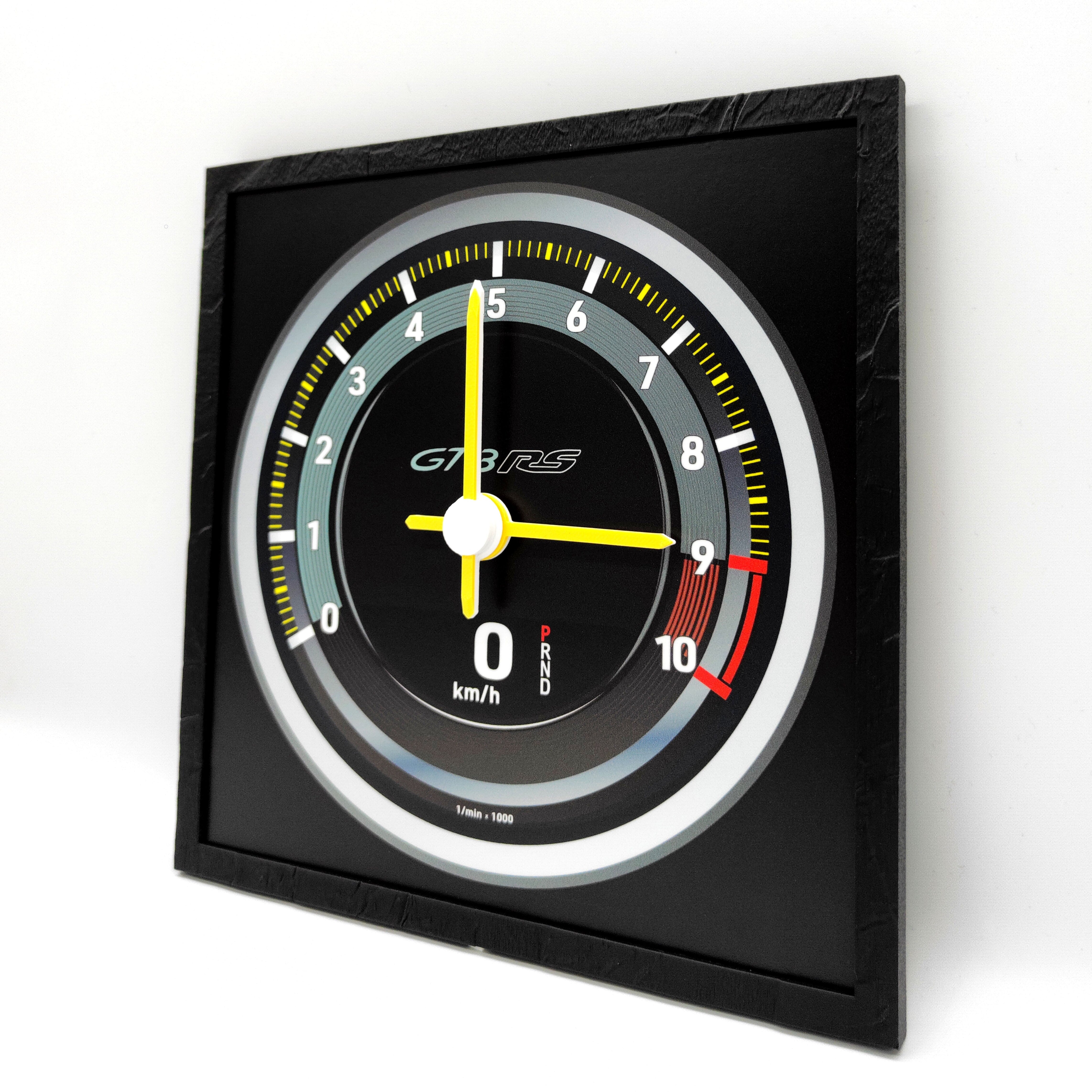 Porsche 911 GT3 RS Desk & Wall Clock