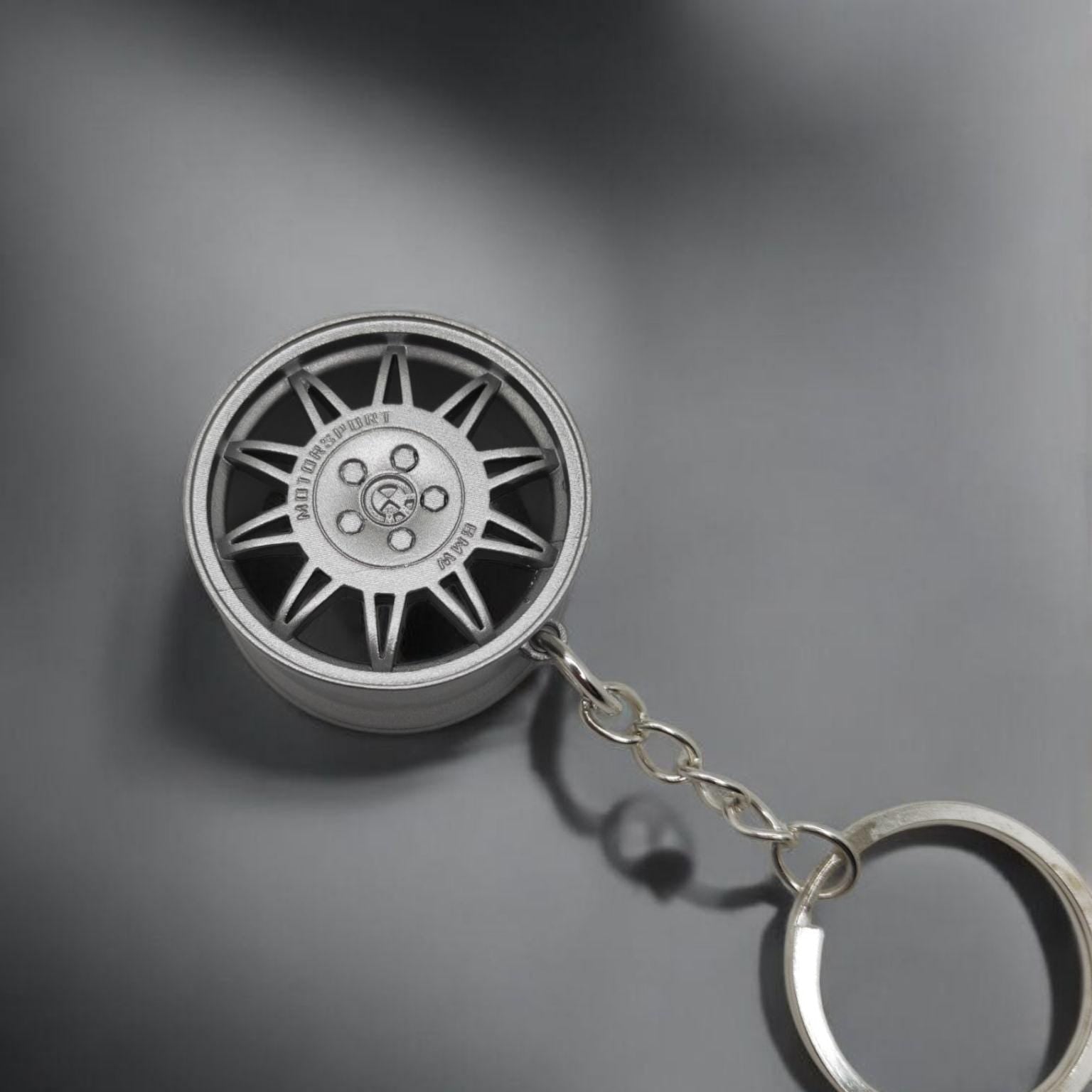 BMW M3 E36 Wheel Keychain – Classic Rim Design