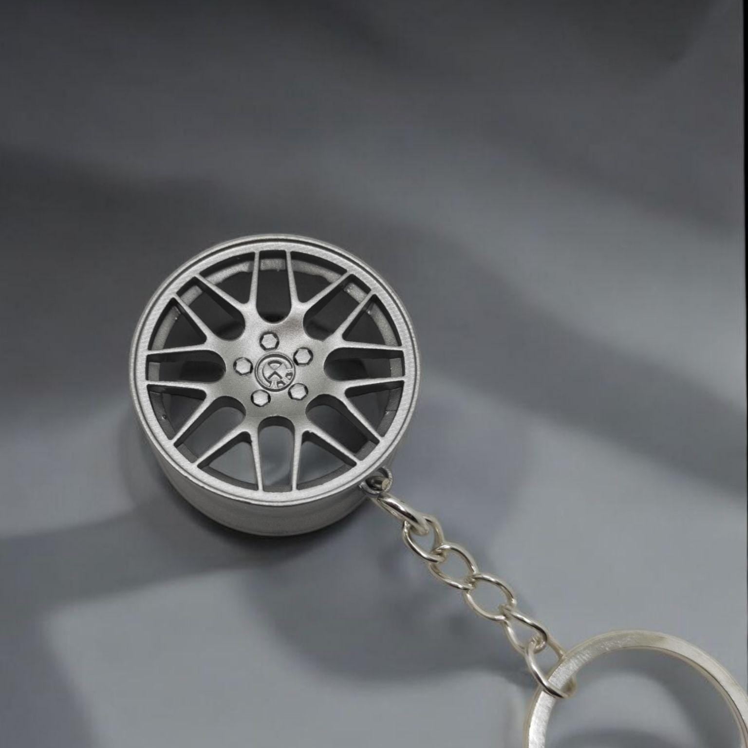 BMW M3 E46 Wheel Keychain – Classic Rim Design