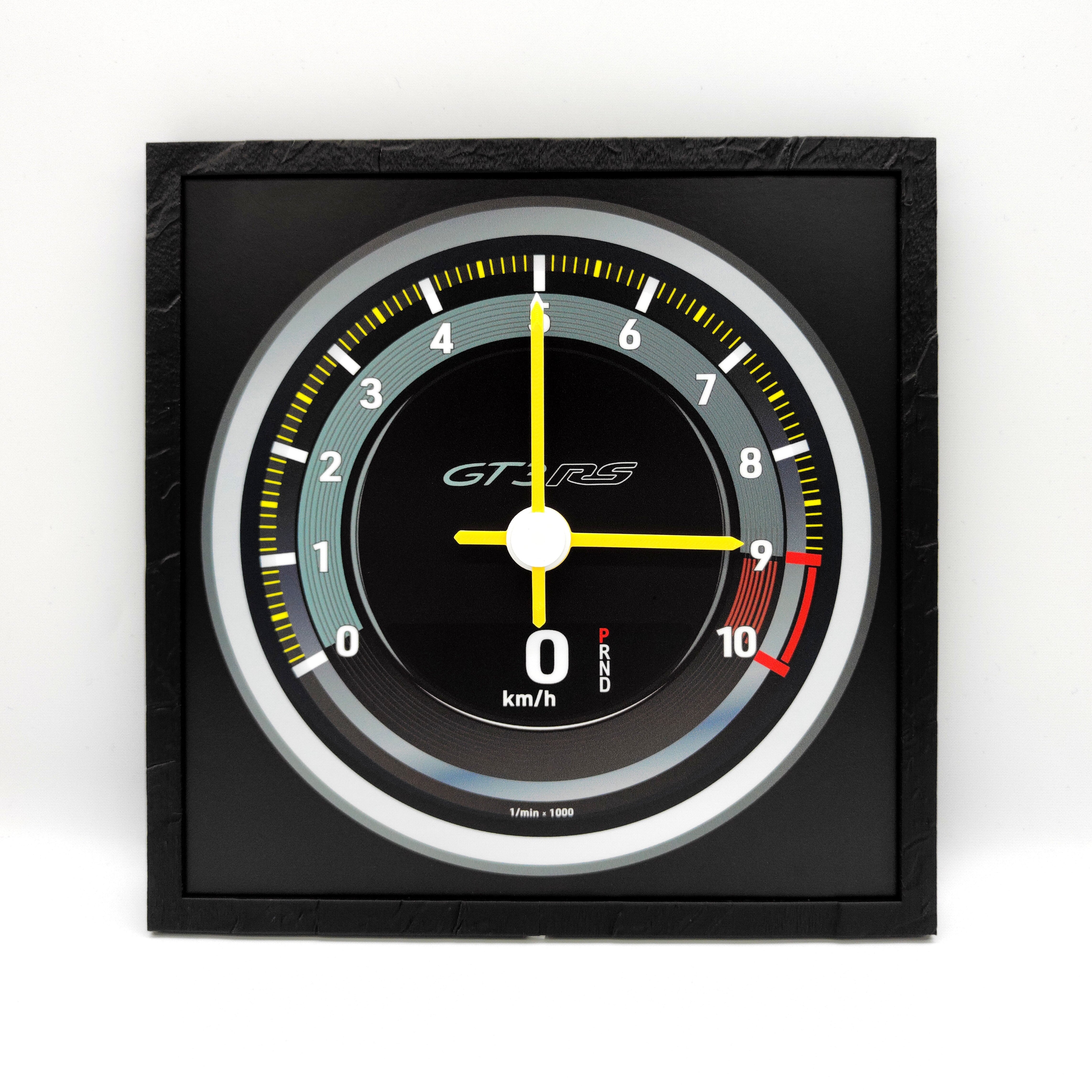 Porsche 911 GT3 RS Desk & Wall Clock